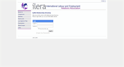 Desktop Screenshot of ilera-directory.org